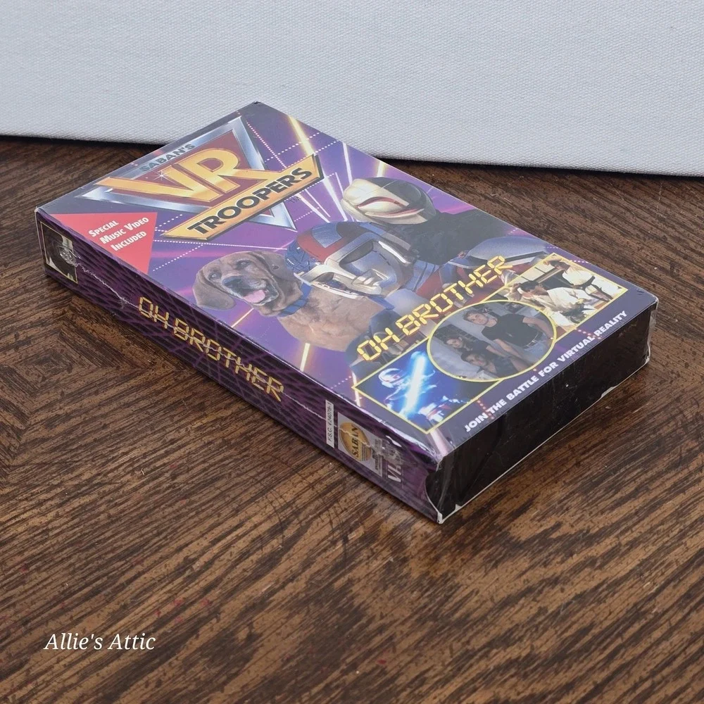 VR Troopers Oh Brother VHS Tape 1994 Saban Rare NEW Sealed